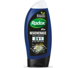 Radox Men Regeneration 3v1 sprchový gél na telo, vlasy a tvár pre mužov 250 ml