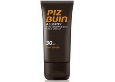 Piz Buin Allergy Face SPF30 krém na opaľovanie predchádza slnečnej alergii, má upokojujúce účinky, poskytuje celodennú hydratáciu odolnú voči potu a vode 50 ml