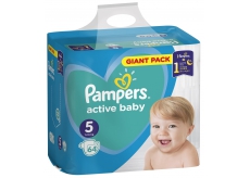 Pampers Giant Pack Active Baby Junior 5 11 - 16 kg jednorazové plienky 64 kusov