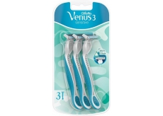 Gillette Venus 3 Sensitive pohotové holítko 3 kusy pre ženy