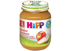 Hipp Ovoce Bio Broskve ovocný příkrm, snížený obsah laktózy a bez přidaného cukru pro děti 125 g