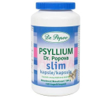 Dr. Popov Psyllium Slim kapsule vláknina pre efektívne a jednoduché chudnutie doplnok stravy 120 kusov