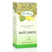 Dr. Popov Maté lemon bylinný čaj z Južnej Ameriky, aromatizovaný 30 g, 20 nálevových sáčkov á 1,5 g