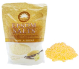 Elysium Spa Vanilkový cukor relaxačná soľ do kúpeľa s prírodným magnéziom a esenciálnymi olejmi 450 g