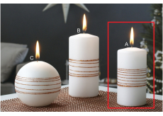 Lima Exclusive sviečka medená valec 50 x 100 mm 1 kus