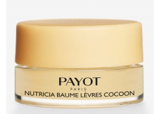 Payot Nutricia Baume Levres Cocoon delikátna vyživujúci balzam upokojuje a chráni vysušené a popraskané pery 6 g