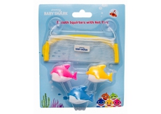 Pinkfong Baby Shark hračky na stříkání vody, koupelový set pro děti