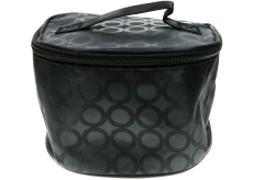 Kozmetická taška Schwarzkopf čierna s kolieskami 21,5 x 13 x 16,5 cm