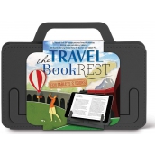 If The Travel Book Rest Cestovní držák na knihu/tablet Šedý 180 x 10 x 142 mm