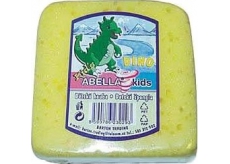 Abella Kids Dino kúpeľová huba rôzne farby 9 x 9 x 4,5 cm 1 kus