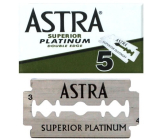 Astra Superior Platinum náhradné žiletky 5 kusov