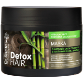 Dr. Santé Detox Hair maska s aktívnym uhlím z bambusu pre intenzívnu regeneráciu vyčerpaných vlasov 300 ml