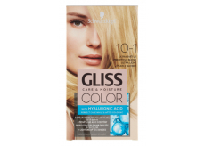 Schwarzkopf Gliss Color farba na vlasy 10-1 Ultra svetle perleťová blond 2 x 60 ml
