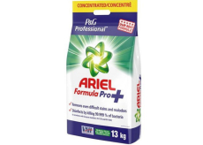 Ariel Profi Formula dezinfekčný prášok na pranie biele a stálofarebné prádlo 13 kg
