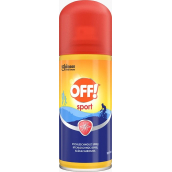 Off! Šport repelent proti kliešťom, komárom rýchloschnúci sprej 100 ml