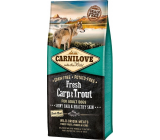 Carnilove Adult Fresh Carp & Trout superprémiové kompletné krmivo pre dospelých psov všetkých plemien 12 kg