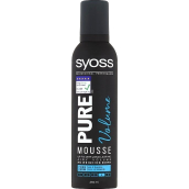 Syoss Pure Volume extra silná fixácia penové tužidlo 250 ml