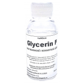 Glycerín F, glycerol, Pharma kvalita, rastlinný čistý bezvodný olej 99,5% 100 ml