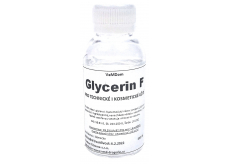 Glycerín F, glycerol, Pharma kvalita, rastlinný čistý bezvodný olej 99,5% 100 ml