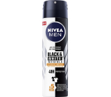 Nivea Men Black & White Invisible Ultimate Impact antiperspirant deodorant sprej pre mužov 150 ml