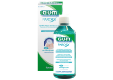 Gum Paroex ústna voda, výplach CHX 0,06% pre profesionálne kontrolu plaku a dlhodobú ochranu ďasien pri prvých prejavoch zápalu ďasien 500 ml