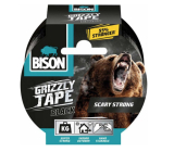 Bison Grizzly Tape lepiaca páska opravná čierna, šírka pásky: 50 mm s návinom o dĺžke 10 m