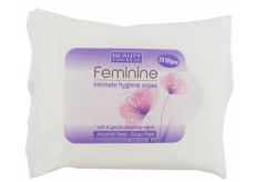 Beauty Formulas Feminine vlhčené ubrousky pro intimní hygienu 20 kusů