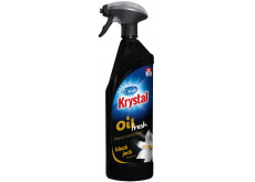 Krystal Black Jack Olejový osviežovač na prevoňanie WC, kúpelní a verejných priestorov rozprašovač s originálnym parfémom čierny 750 ml