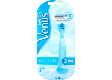 Gillette Venus Smooth holiaci strojček + náhradné hlavice 2 kusy pre ženy