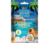 Marion Tropický ostrov Tahiti Paradise textilné pleťová maska hydratačná 1 kus