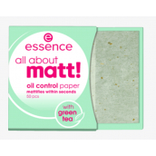 Essence All About Matt! papieriky proti mastnote 50 kusov
