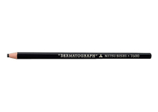 Uni Mitsubishi Dermatograph Priemyselná popisovacie ceruzka pre rôzne typy povrchov Čierna 1 kus