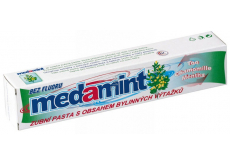 Medamint Bylinná penivá zubná pasta s príchuťou mäty bez fluóru 100 g