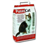Pussy cat prírodné minerálne podstielka pre mačky a ostatné domáce zvieratá 5 kg taška