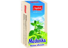 Apotheke Medovka lekárska čaj podporuje normálny trávenie a normálnu funkciu dýchacieho systému 20 x 1,5 g