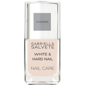 Gabriella salva Nail Care White and Hard regeneračný bieliace lak na nechty 11 ml