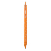 Spoko Flora guľôčkové pero, oranžovej, modrá náplň, 0,5 mm