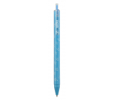 Spoko Flora kuličkové pero, modré, modrá náplň, 0,5 mm
