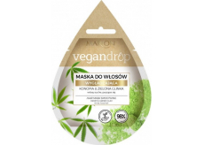 Marion Vegan Drop Konope & zelený íl vyhladzujúce maska pre suché, kučeravé vlasy 20 ml