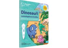 Albi Kúzelné čítanie Samolepková knižka Dinosaury vek 3 - 7 rokov