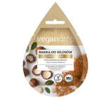 Marion Vegan Drop Makadamový olej & Kakaové máslo vyživující vlasová maska pro obnovu pružnosti vlasů 20 ml
