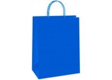 Ditipo Darčeková papierová taška 18 x 8 x 24 cm EKO modrá