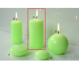 Lima Reflex fosforové zelená sviečka valec 60 x 120 mm 1 kus