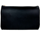 Diva & Nice Kosmetická kabelka EKO kůže černá 16 x 26 cm