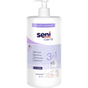 Seni Care 3v1 Umývací telový bezoplachový krém Ph 5,5, 3% Urea 1000 ml dávkovač