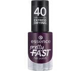 Essence Pretty Fast lak na nehty 05 Purple Express 5 ml