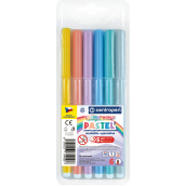 Centropen Colour World Pastel popisovače pastelové vyprateľné 1 mm 6 farieb