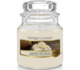 Yankee Candle Coconut Rice Cream - Krém s kokosovou ryžou vonná sviečka Classic malá sklo 104 g