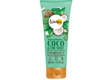 Lovea Kokos a zelený čaj hydratačný kondicionér pre všetky typy vlasov 200 ml