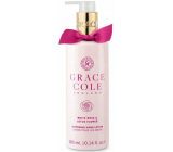 Grace Cole White Rose & Lotus Flower jemné mlieko na ruky dávkovač 300 ml
